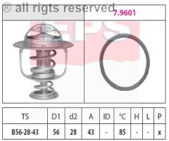 Facet 1.880.398 termostat nissan toyota, mitsubishi carisma (da_), volvo v40 kombi (vw)