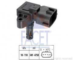 Facet 1.993.126 czujnik podciśnienia nissan, nissan micra c+c (k12)