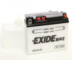 Exide 6n12a-2d akumulator 12ah/100a 6v l+ / motocykle