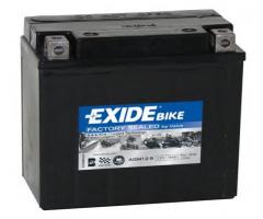 Exide agm12-9 akumulator 9ah/120a  12v agm, harley-davidson mc sportster
