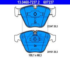 Ate 13.0460-7237 klocki hamulcowe bmw 3 e90 05-, bmw 3 (e90)