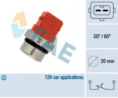 Fae 35320 czujnik temperatury wody vw, seat toledo i (1l), skoda felicia i (6u1)