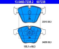 Ate 13.0460-7238 klocki hamulcowe bmw 3 e90 05-10, bmw 3 (e91) touring 