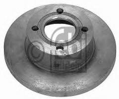 Febi bilstein 09078 tarcza hamulc. audi 80 quattro  82-96 tył, audi 80 (81, 85, b2)