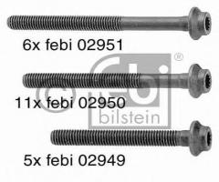 Febi bilstein 10232 Śruba głowicy kpl. db, mercedes-benz 190 (w201)