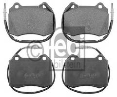 Febi bilstein 116165 klocki hamulc. peugeot 406 coupe  97- z czuj., peugeot 406 coupe (8c)