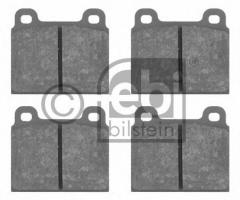 Febi bilstein 16134 klocki hamulc. mercedes w115  68-76, mercedes-benz heckflosse (w111, w112)