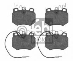 Febi bilstein 16242 klocki hamulc. peugeot 205,309 z czuj., citroËn visa, peugeot 205 i (741a/c)