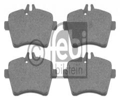 Febi bilstein 16536 klocki hamulc. mercedes w169 a-klasa  04-  a170-a2, mercedes-benz klasa a (w169)