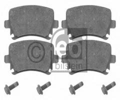 Febi bilstein 16540 klocki hamulc. vw passat  05- tył, audi q3 (8u), vw passat (362)