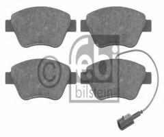 Febi bilstein 16555 klocki hamulc. fiat stilo 1,2-1,6  01-08 z czuj., fiat bravo ii (198)