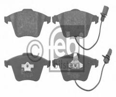 Febi bilstein 16584 klocki hamulc. audi a4  04- z czuj., audi a6 (4f2, c6), seat exeo (3r2)