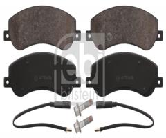 Febi bilstein 16637 klocki hamulc. ford, ford transit autobus, vw amarok (2h_, s1b)