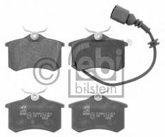 Febi bilstein 16639 klocki hamulc. vw polo  01- tył z czuj., seat ibiza iv (6l1), vw polo (9n_)