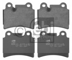 Febi bilstein 16671 klocki hamulc. vw touareg  02- tył, vw touareg (7la, 7l6, 7l7)
