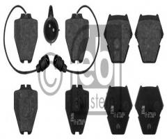 Febi bilstein 16763 klocki hamulc. audi a8 2,5-6,0  98-, audi a8 (4d2, 4d8)