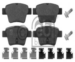 Febi bilstein 16813 klocki hamulc. citroen c4  04-  tył, citroËn c4 i (lc_), peugeot 307 (3a/c)