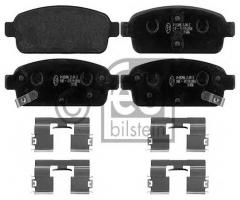 Febi bilstein 16893 klocki hamulc. opel astra j  09- tył, chevrolet cruze (j300)