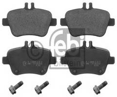 Febi bilstein 16901 klocki hamulc. mercedes w246 b-klasa  11- tył, mercedes-benz slk (r172)