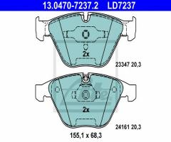 Ate 13.0470-7237 klocki hamulcowe bmw 3 e90 05-, bmw 3 (e90)