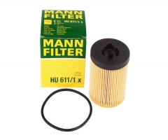 Mann-filter hu611/1x filtr oleju opel, cadillac cts, opel omega b (25_, 26_, 27_), saab 9-3 (ys3f)