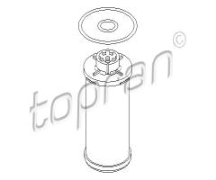 Topran 113 241 filtr automatycznej skrzyni biegów vw audi, audi tt (8n3), seat alhambra (710)