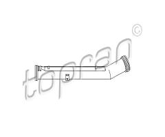 Topran 109 625 przewód układu chłodzenia vw seat skoda, audi a2 (8z0), seat cordoba (6k1, 6k2)