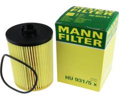 Mann-filter hu931/5x filtr oleju mercedes sil. o, mercedes-benz vario platforma / podwozie