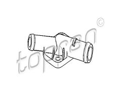 Topran 107 309 króciec wody vw t2, audi a3 (8l1), vw transporter iv autobus (70xb, 70xc, 7db, 7dw)