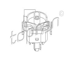 Topran 205 656 kostka stacyjki opel, opel astra g hatchback (f48_, f08_)