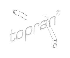 Topran 102 869 przewód układu chłodzenia vag, vw golf ii (19e, 1g1)