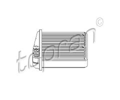 Topran 112 416 nagrzewnica audi, audi tt (8j3), seat alhambra (710), skoda octavia combi (1z5)