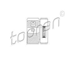 Topran 103 569 włącznik swiateł z regulacją, vw polo (86c, 80)