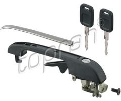 Topran 103 708 klamka drzwi przednich audi, audi 100 (44, 44q, c3)