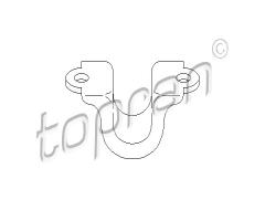 Topran 113 414 mocowanie poduszki stabilizatora vw, vw caddy iii nadwozie pełne (2ka, 2kh, 2ca, 2ch)