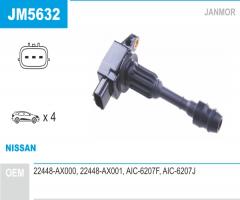Janmor jm5632 cewka zapłonowa nissan