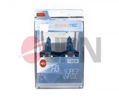 Jpn h3 12v 55w super white zestaw Żarówek h3 super white duopack