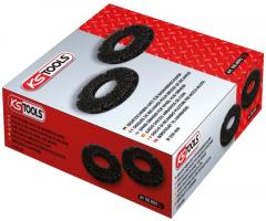 Ks tools 100.4095 zestaw do szlifowania piast kół duże 2sz