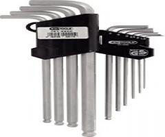 Ks tools 151.2470 zestaw kluczy imbusowych z profilem