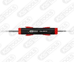 Ks tools 154.0012 przyrząd do wypinania pinów z wtyczek dwustronny