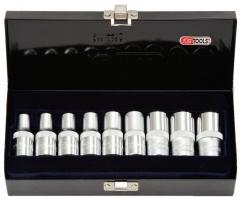 Ks tools 911.4410 zestaw nasadek 1/2 tx-e 9cz., e10-e24