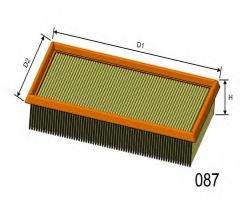 Misfat p022 filtr powietrza rover 114,214,220,414,420 90-98, mg mg zr, rover 800 (xs)