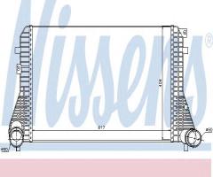 Nissens 96575 intercooler vw, seat alhambra (710), vw passat (362)