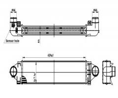 Nrf 30304 intercooler ford, ford mondeo iv sedan (ba7), land rover freelander 2 (fa_)