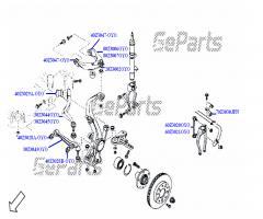 Oyodo 70z3030-oyo guma stabilizatora mazda, mazda 6 hatchback (gg)