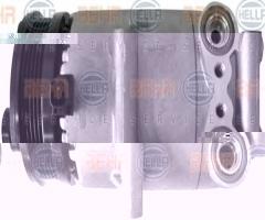 Hella 8fk351113471 kompresor ford volvo, ford c-max (dm2), volvo s40 ii (ms)