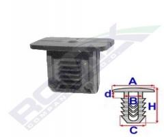 Romix company 10914 spinka tapicerki vw, seat cordoba (6k1, 6k2), skoda octavia (1u2), vw bora (1j2)