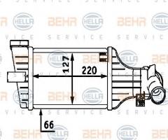 Hella 8ml376723411 intercooler opel, opel astra g kombi (f35_)