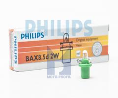 Philips 12604 Żarówka 2w 12v (bax 10d) zielona oprawka