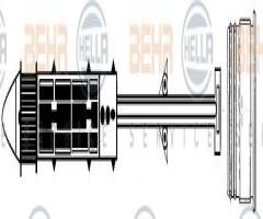 Hella 8ft351198441 osuszacz klimatyzacji seat, seat ibiza iv (6l1), skoda roomster (5j)